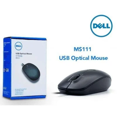 DELL MS111 USB Optical Wired Mouse