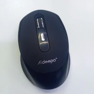 Aldeepo (AD-M170) Rechargeable Wireless Mouse - Dual Mode (Bluetooth + 2.4G USB-C Dongle)