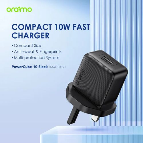 Oraimo PowerCube 10 Sleek Type C 10W Charger (OCW-1111UC)