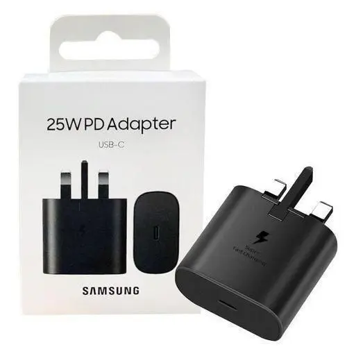 Samsung 25 W Fast Type C Charger 25W USB C (Adapter) Samsung 25 W Fast Type C Charger 25W USB C (Adapter)