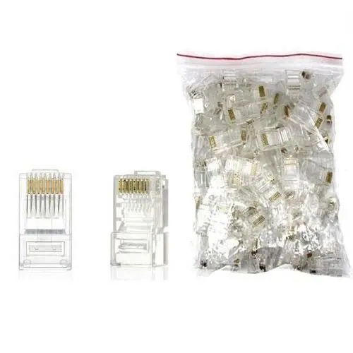 RJ45 Connectors CAT 6 Pack - (100Pcs)