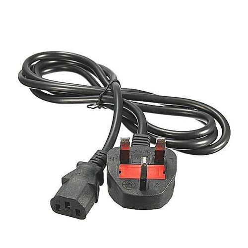 3 Pin UK Plug Desktop Power Cord (Fused) - Image 2