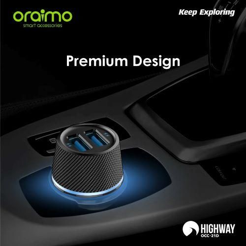 Oraimo HighWay Dual USB - 2 in 1 Cable 10.5W (OCC-21D) - Image 2
