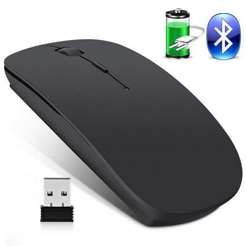 Rechargeable Wireless Mouse - Black