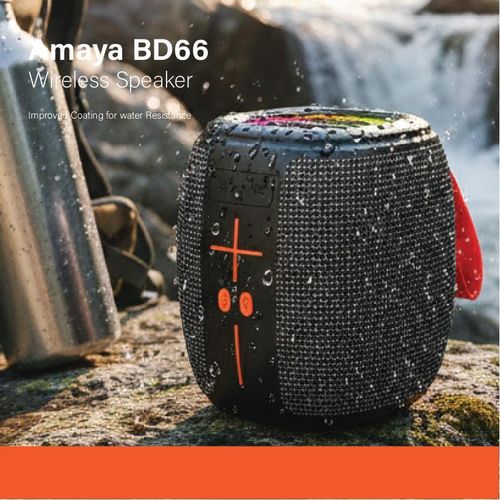 Amaya Wireless Speaker (BD66) - Image 2